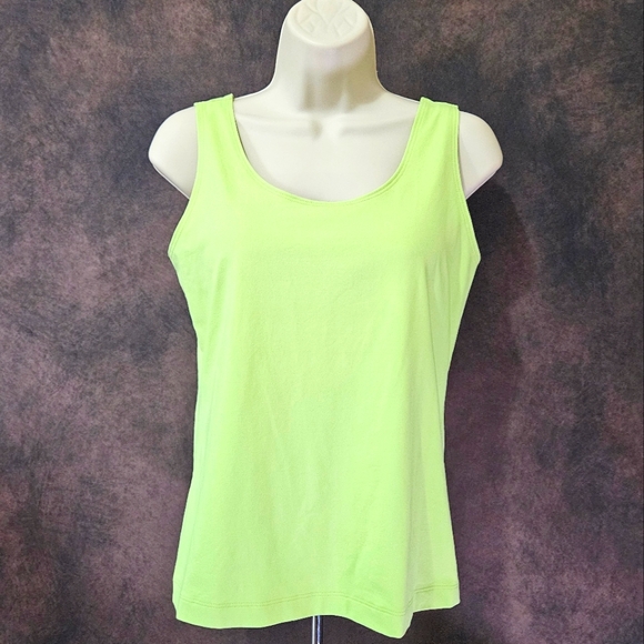 Chico's Lime Green Microfiber Tank - Picture 5 of 8
